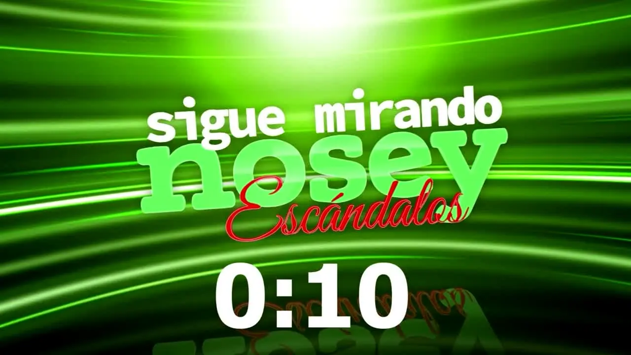 Nosey Escándalos live