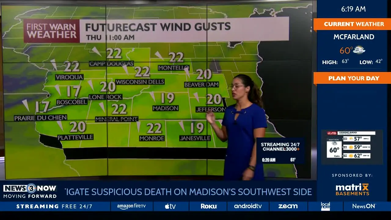 WISC Madison WI na żywo