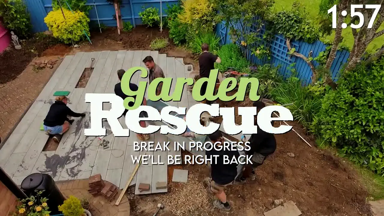 Garden Rescue live