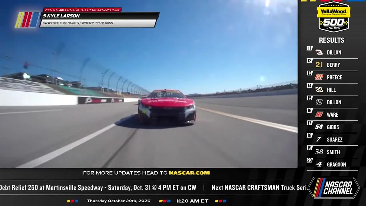 NASCAR — прямой эфир