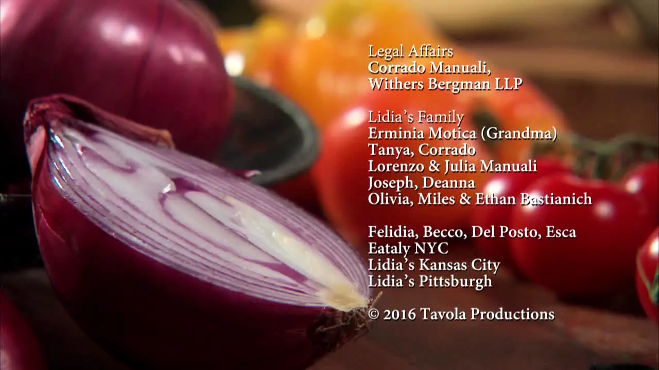 Lidia's Kitchen en vivo