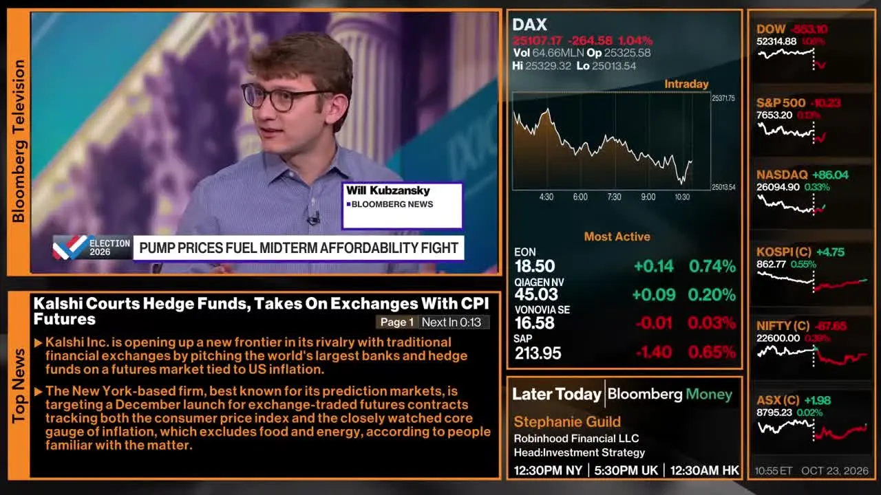 Bloomberg TV+ live