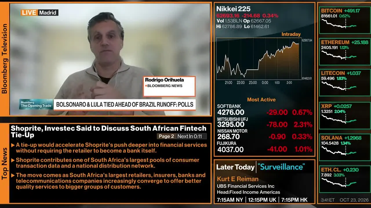 Bloomberg TV ao vivo
