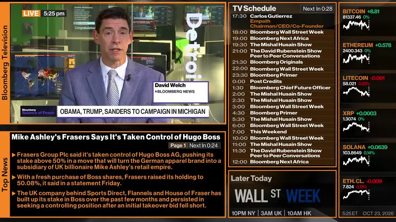 Bloomberg TV en direct