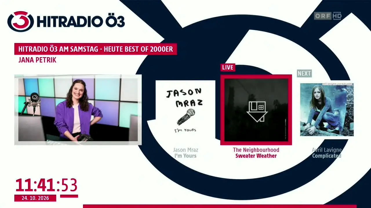 Hitradio Ö3 — прямой эфир