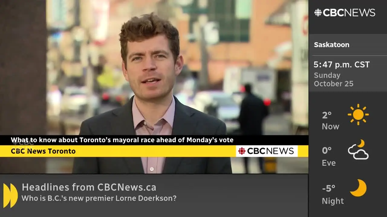 CBC News Network ao vivo