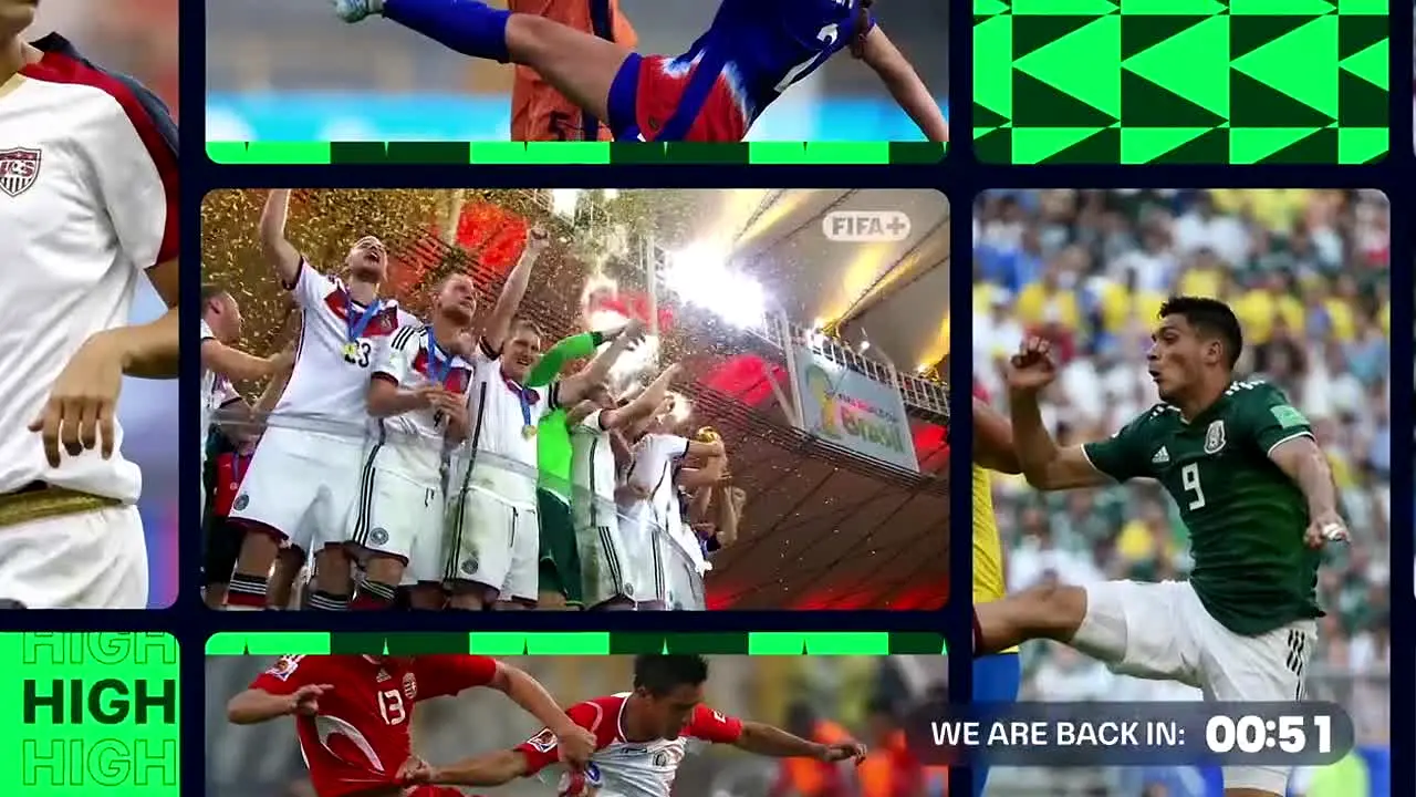 FIFA+ — прямой эфир