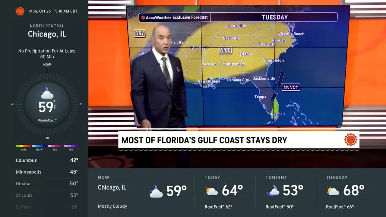 AccuWeather NOW — прямой эфир