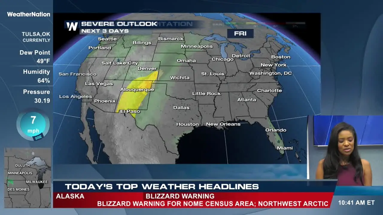 WeatherNation na żywo
