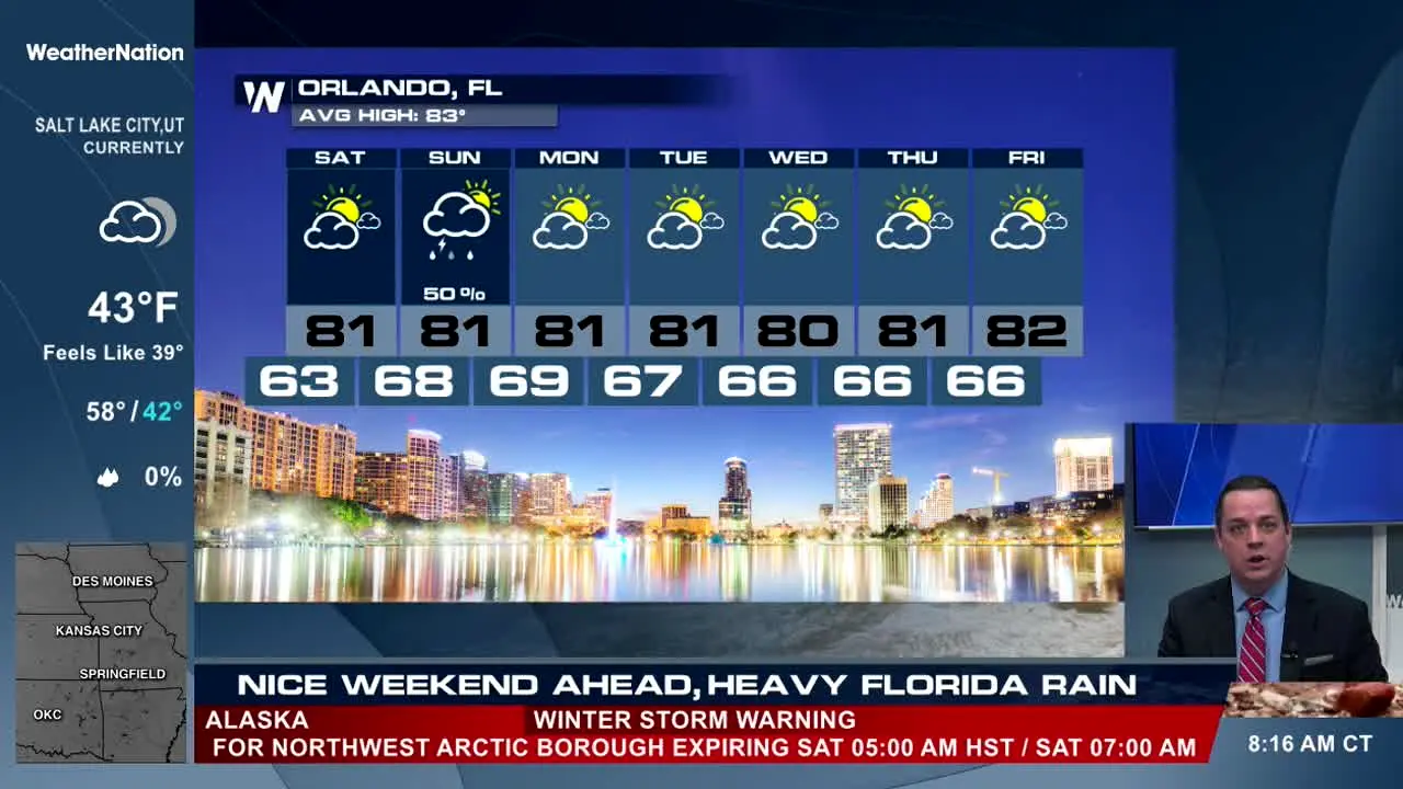 WeatherNation en direct