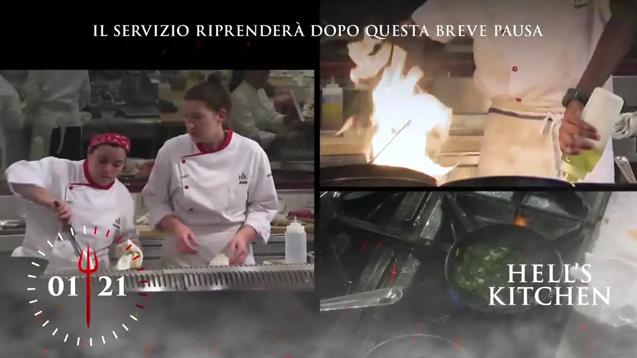 Hell's Kitchen Italy in diretta