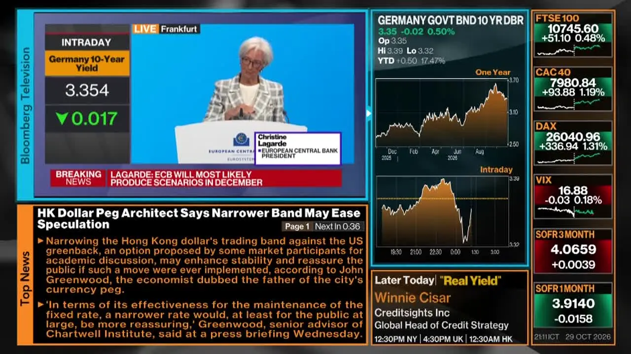Bloomberg TV live