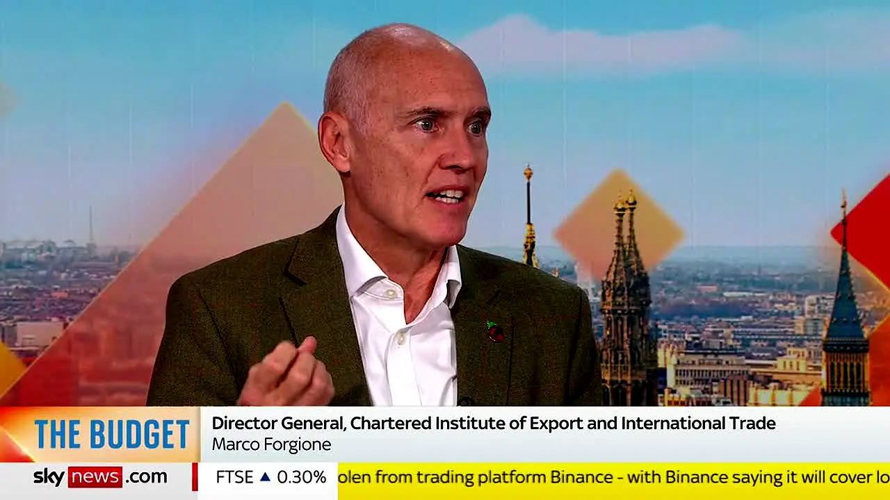 Sky News International live