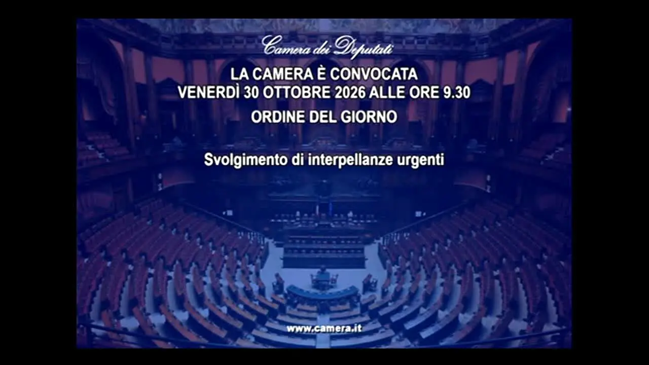 Camera dei Deputati en vivo