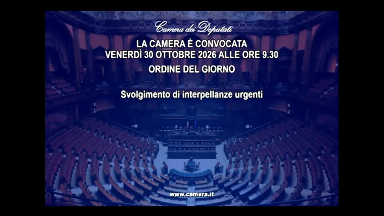 Camera dei Deputati en direct