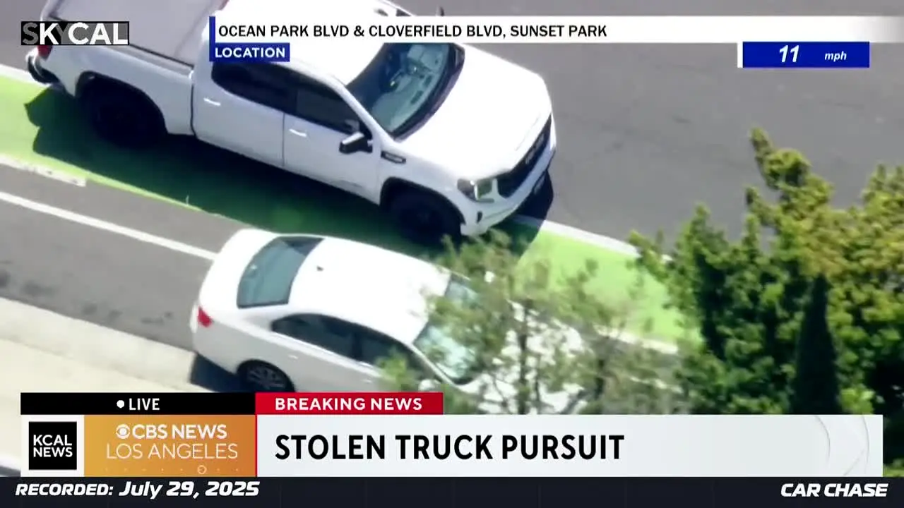 Car Chase ao vivo