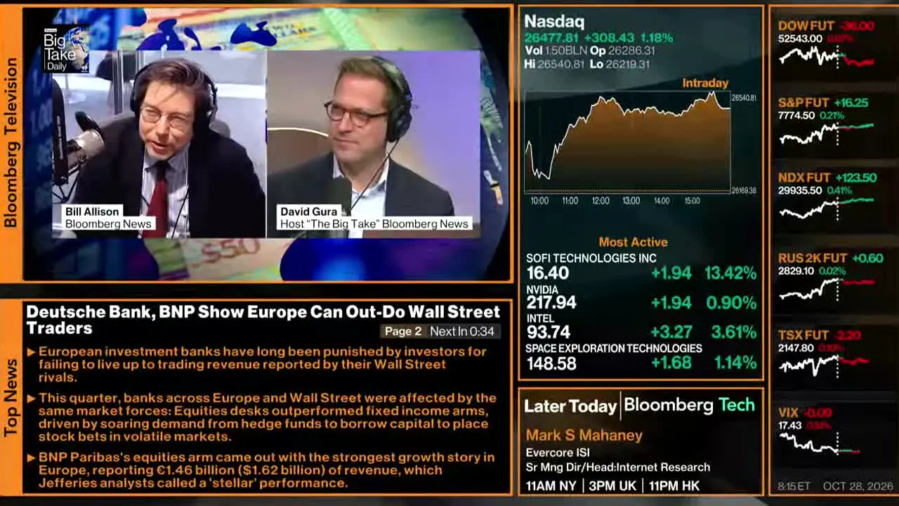 Bloomberg TV+ live