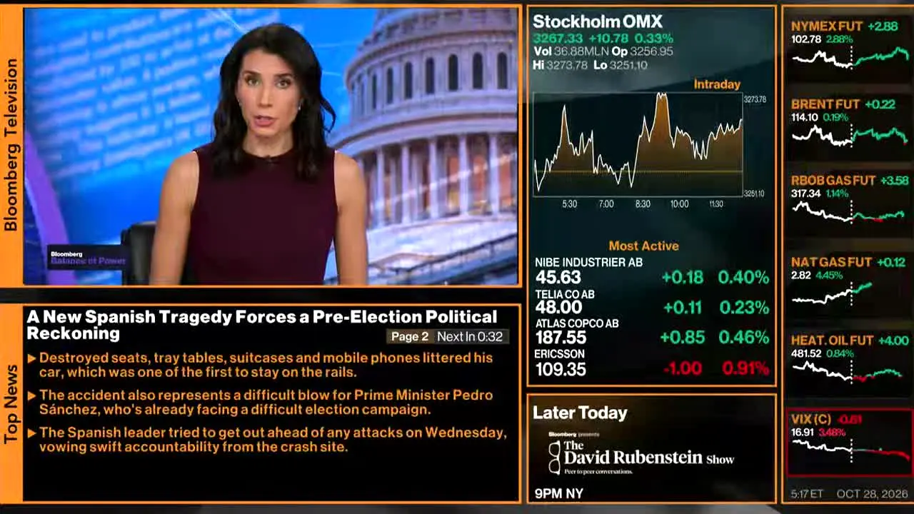 Bloomberg TV+ en direct
