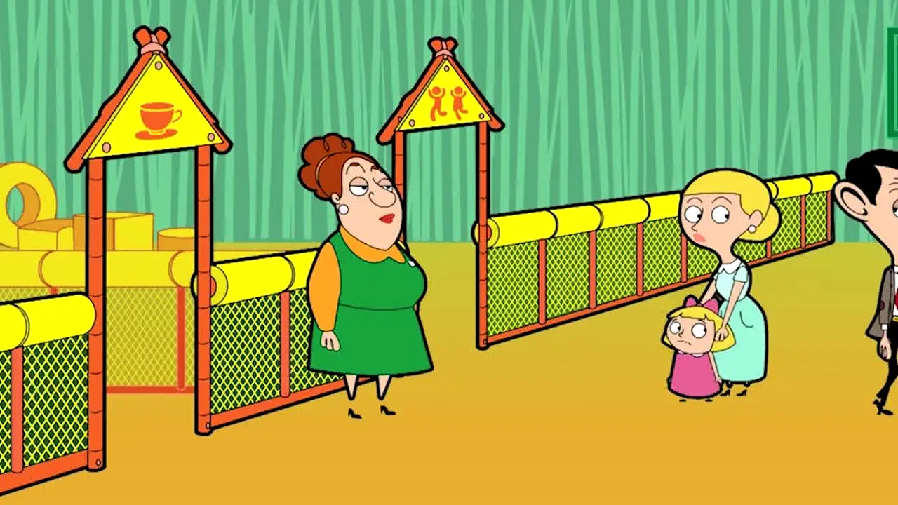 Mr Bean Animated IT live