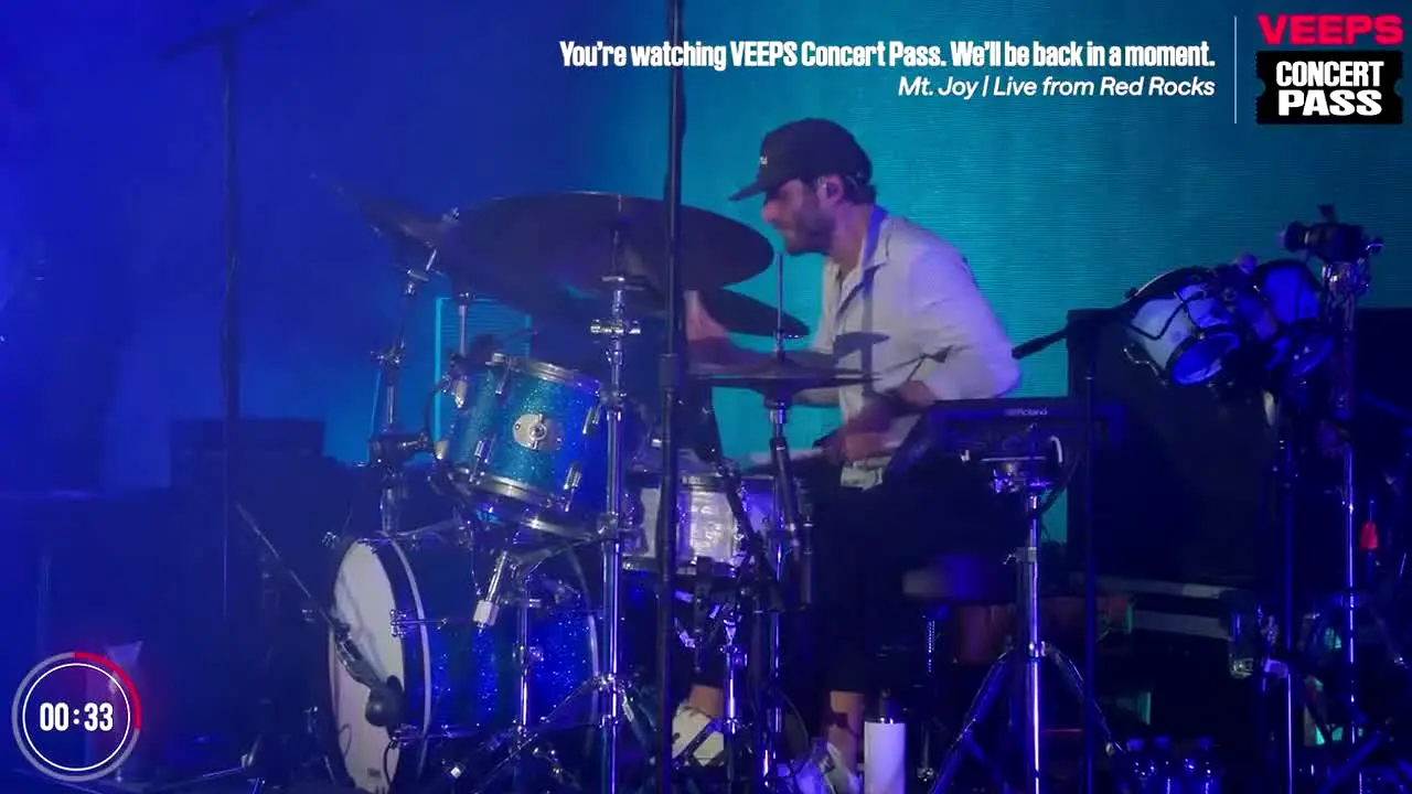 VEEPS Concert Pass in diretta