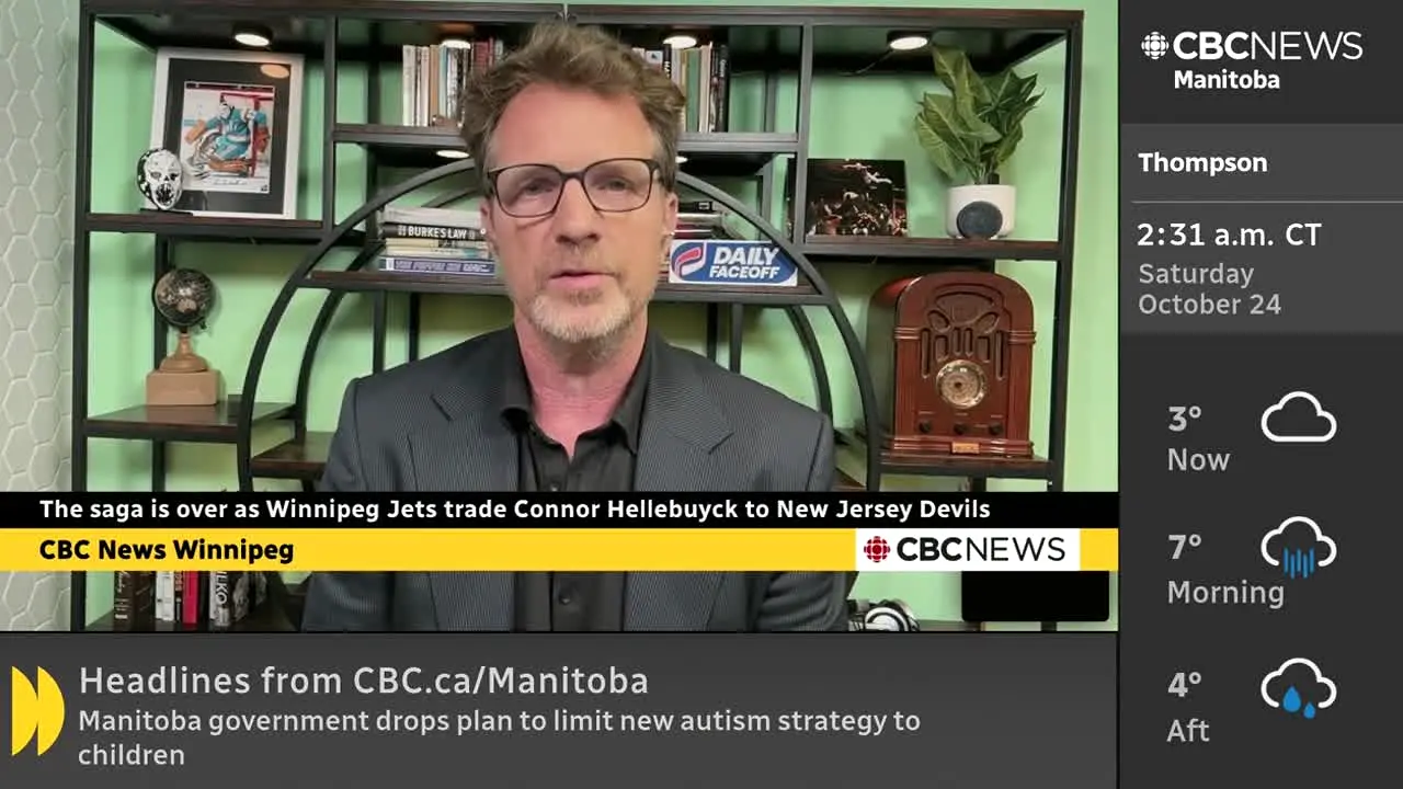 CBC News Manitoba live