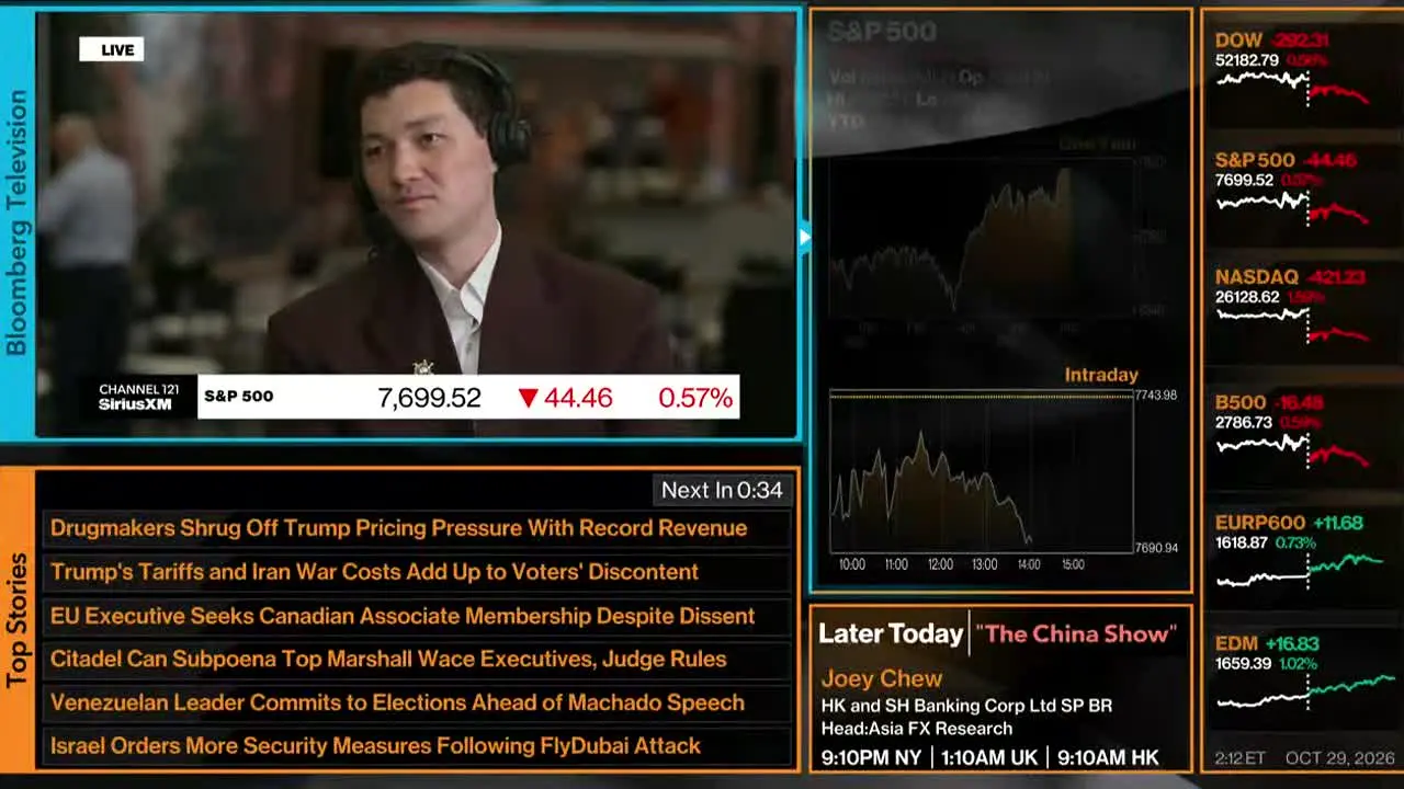 Bloomberg TV+ en vivo