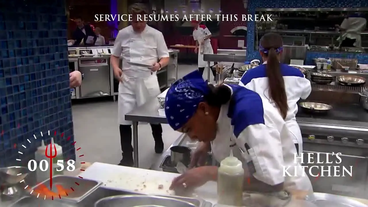 Hells Kitchen in diretta