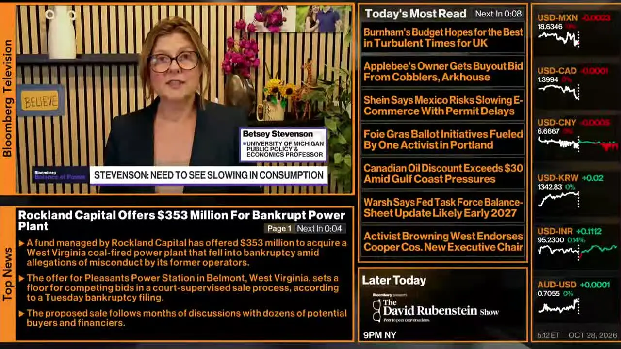 Bloomberg TV+ live