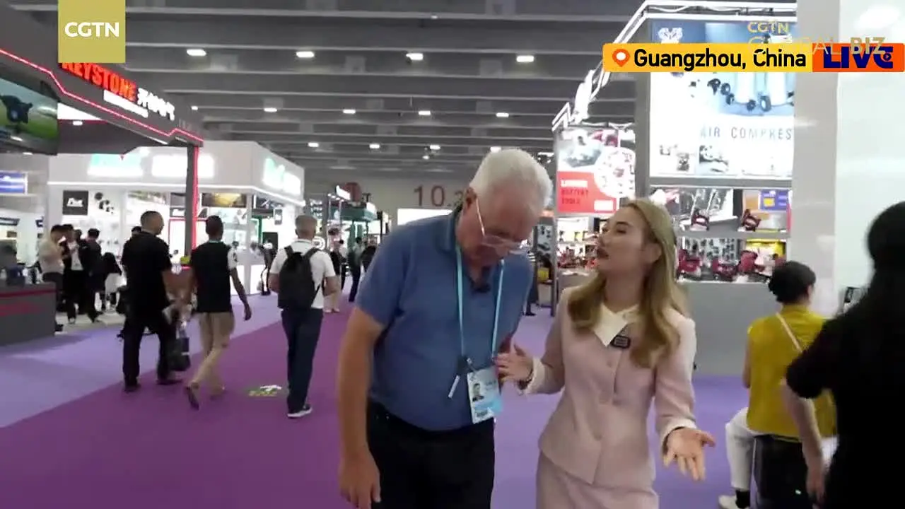 CGTN Global Biz live
