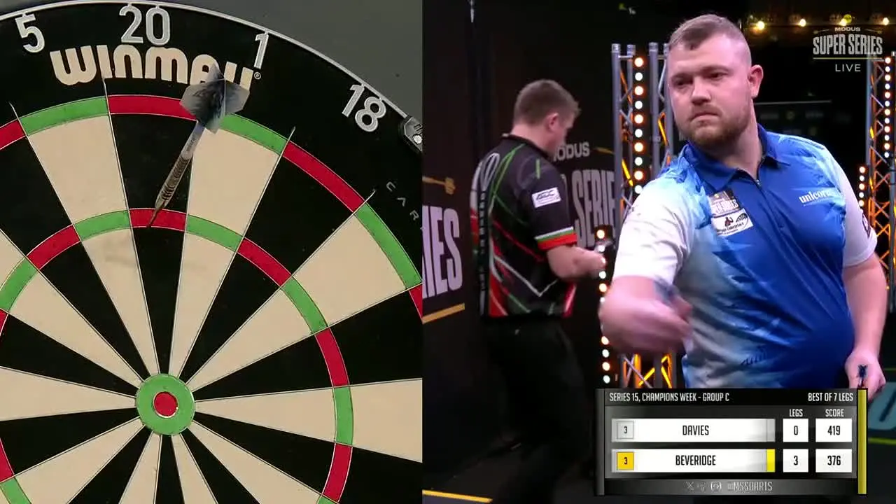 MODUS Super Series Darts — прямой эфир