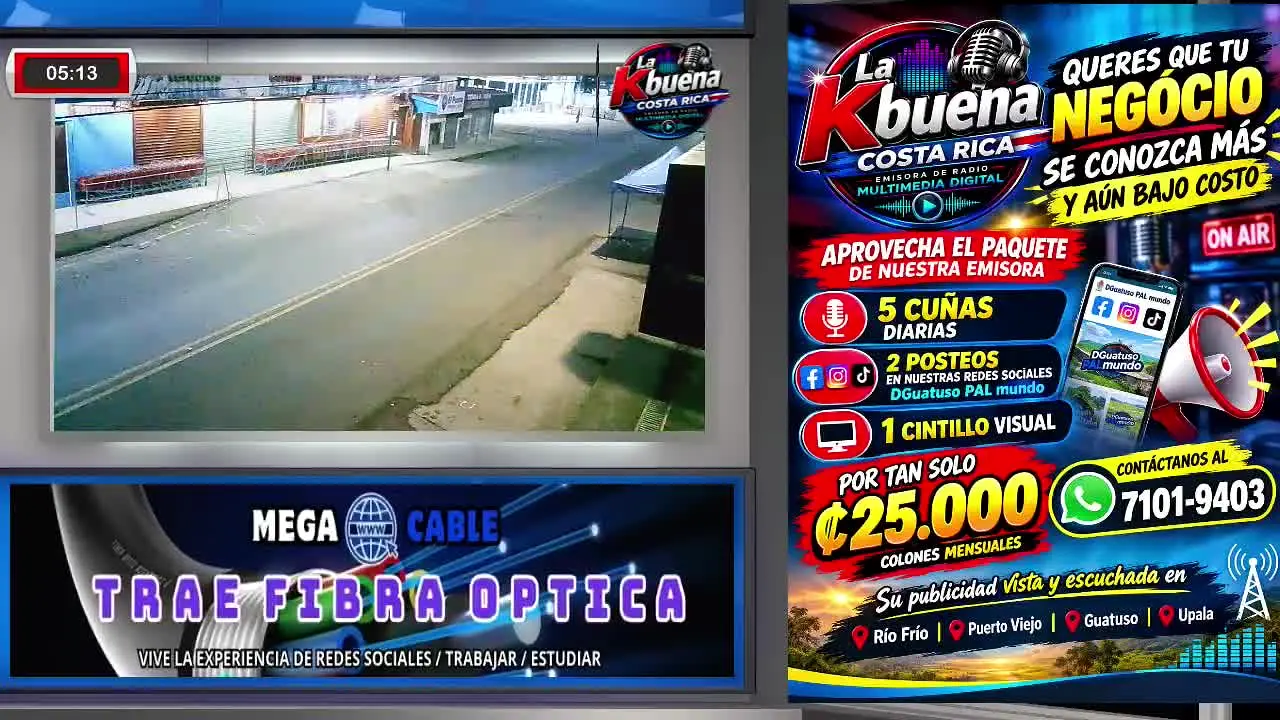 Guatuso TV live