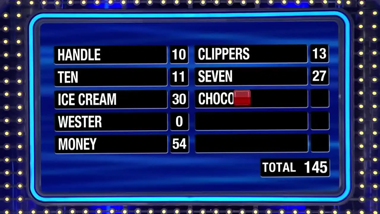Family Feud live