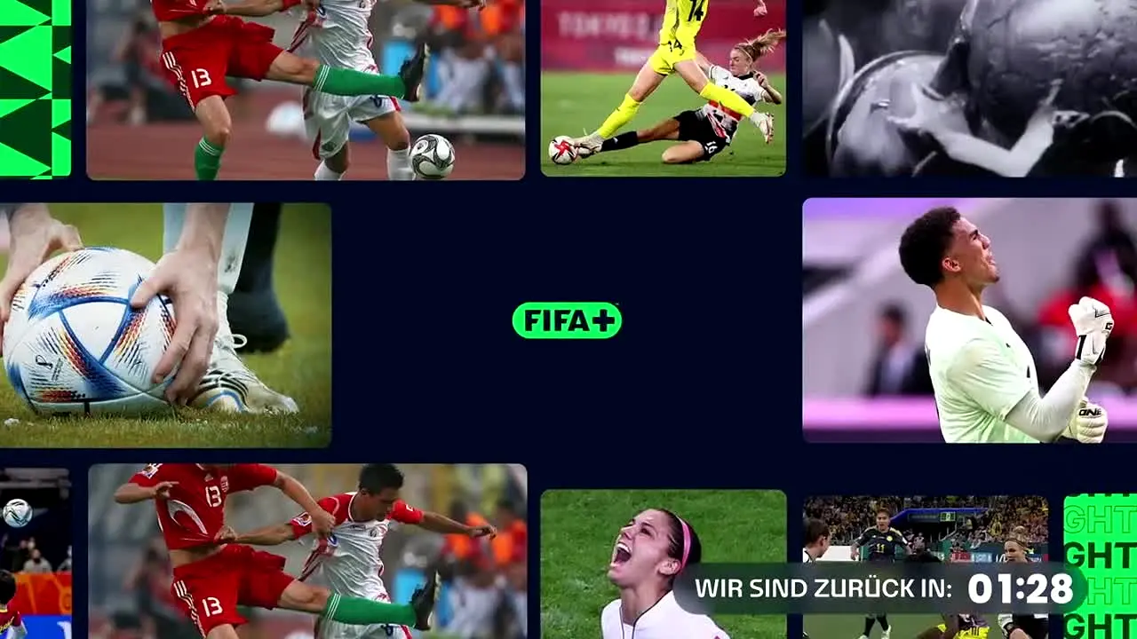 FIFA+ live
