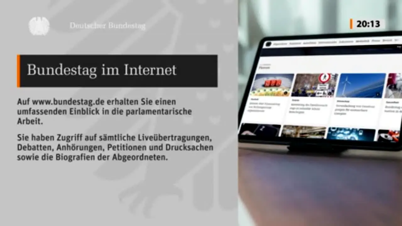 Parlamentsfernsehen 1 live