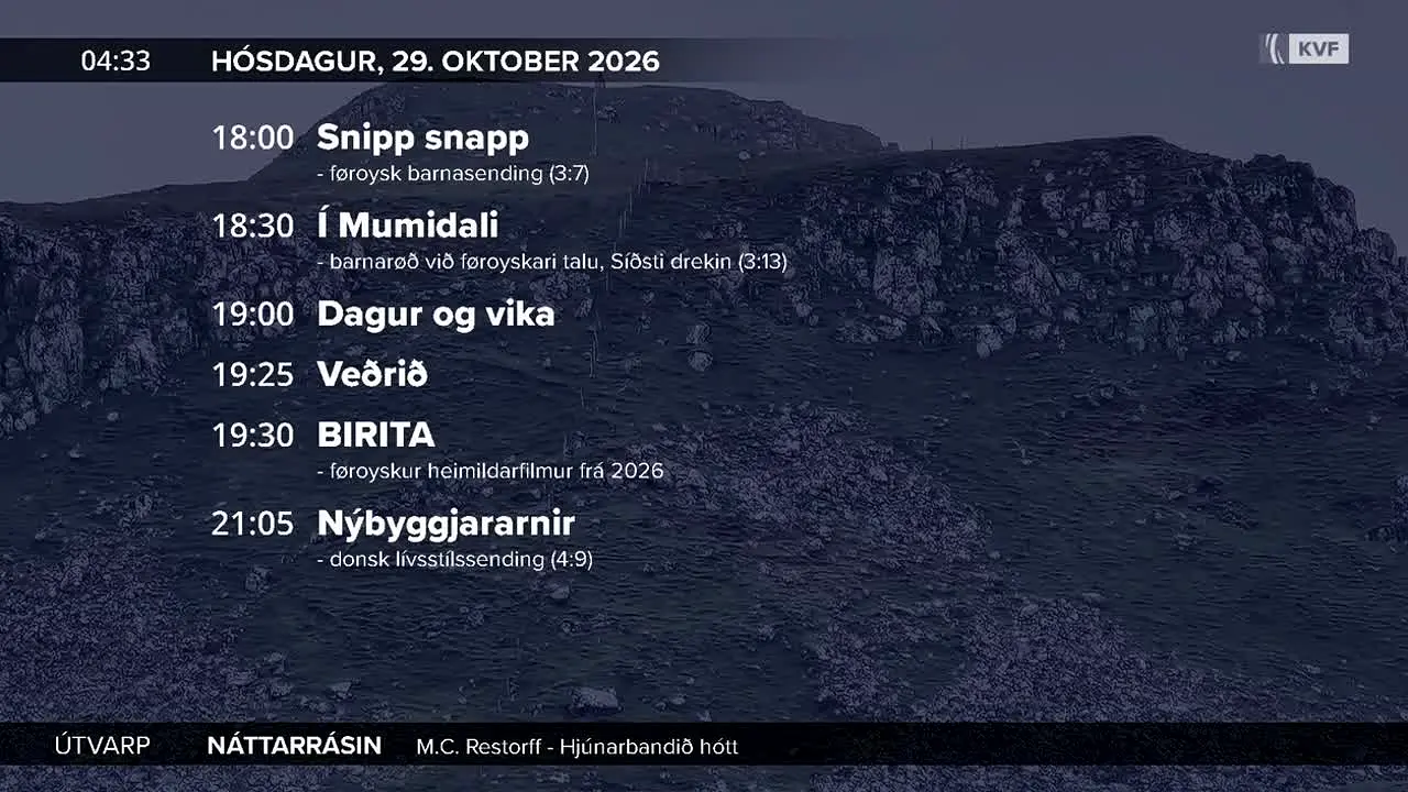 KVF Sjónvarp live