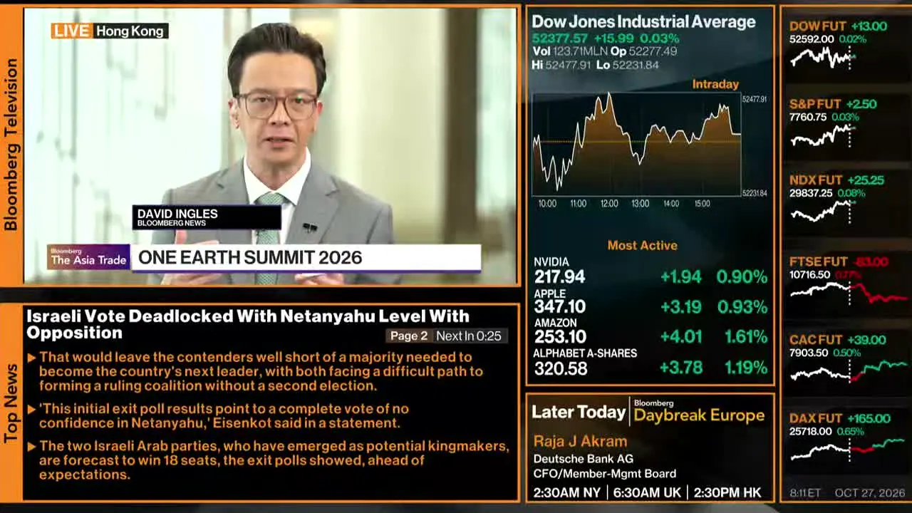 Bloomberg TV+ en direct