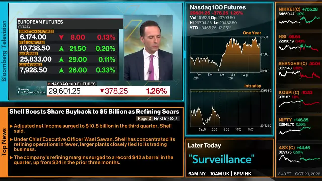 Bloomberg TV+ en direct