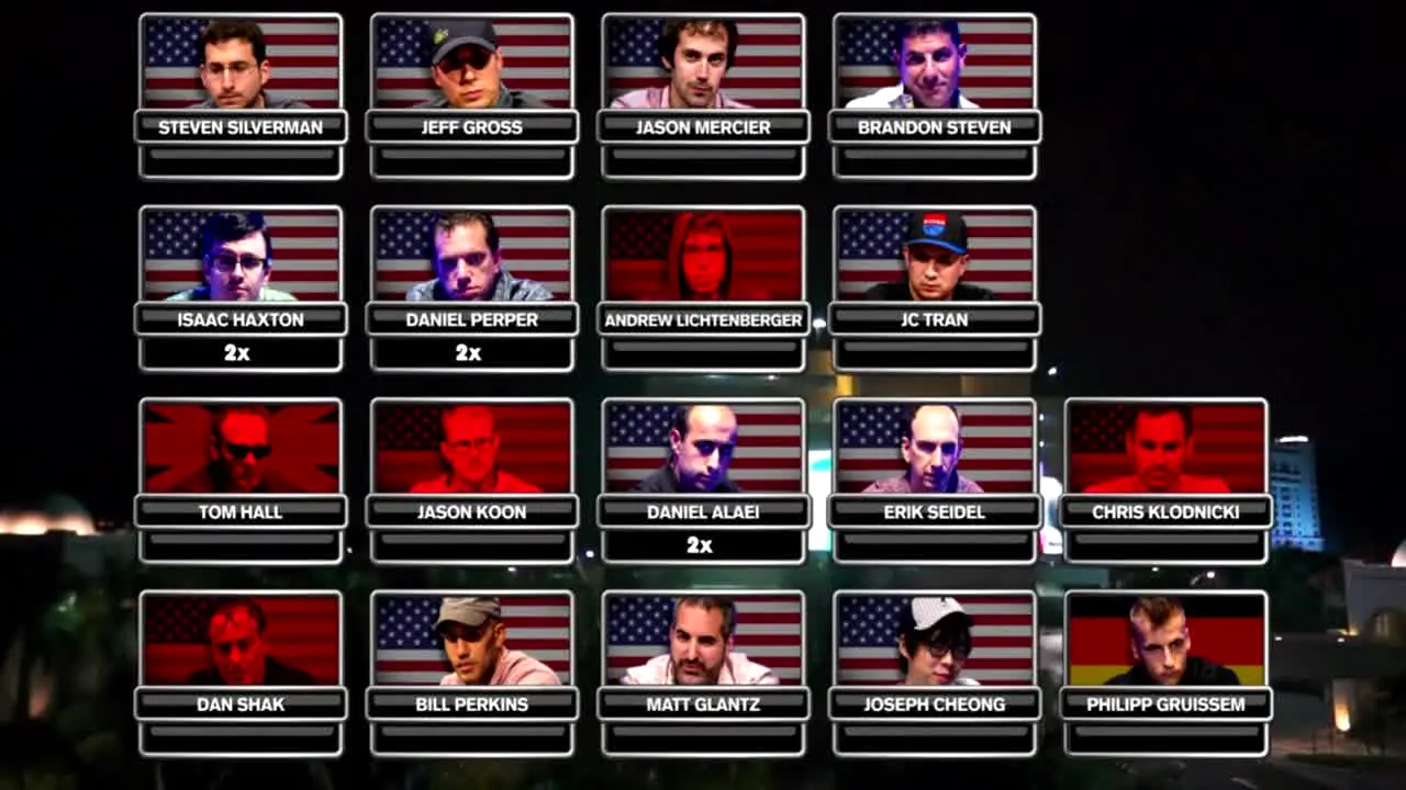 World Poker Tour live