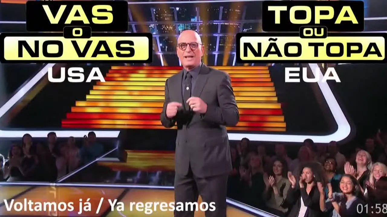 Topa ou Não Topa EUA live