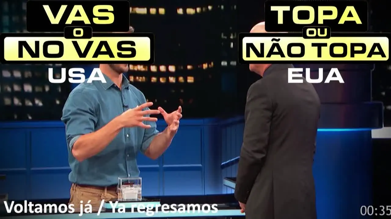 Topa ou Não Topa EUA in diretta