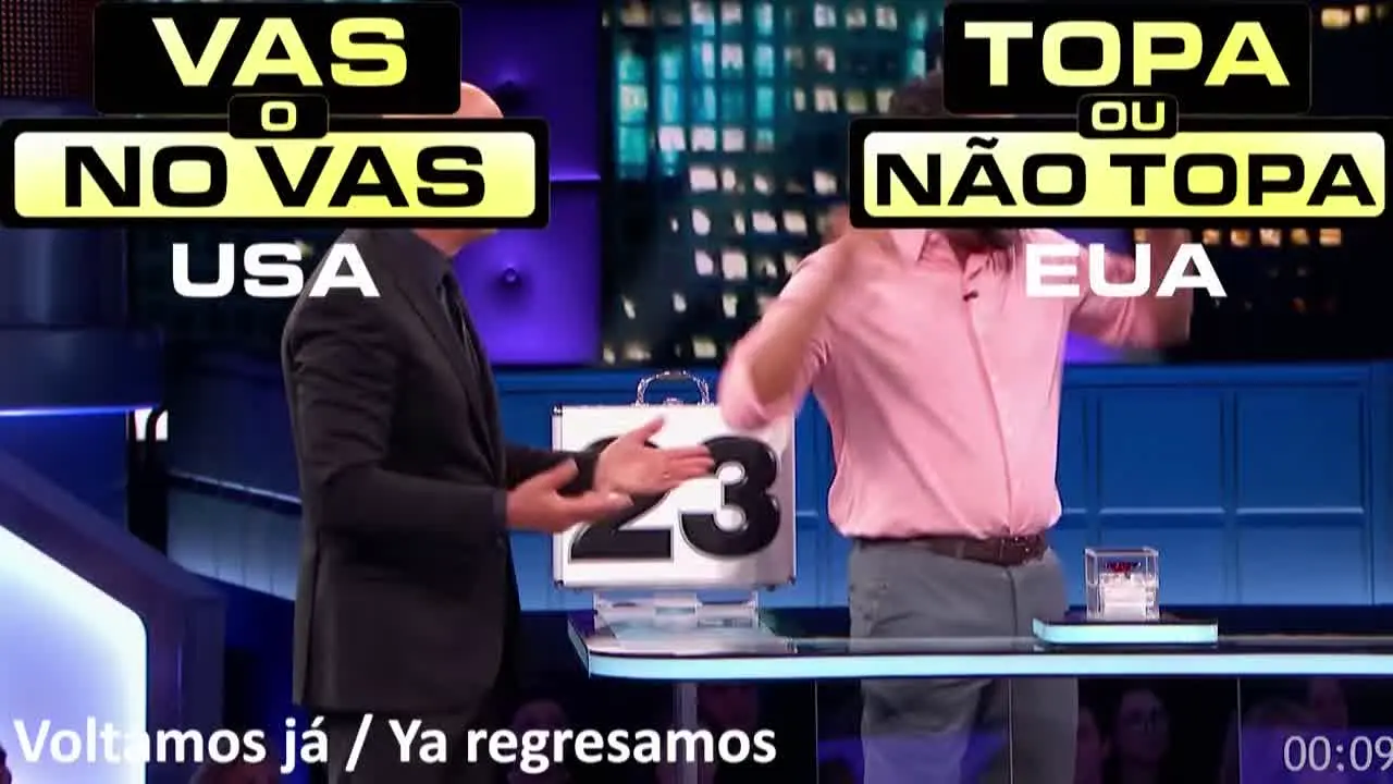 Topa ou Não Topa EUA na żywo