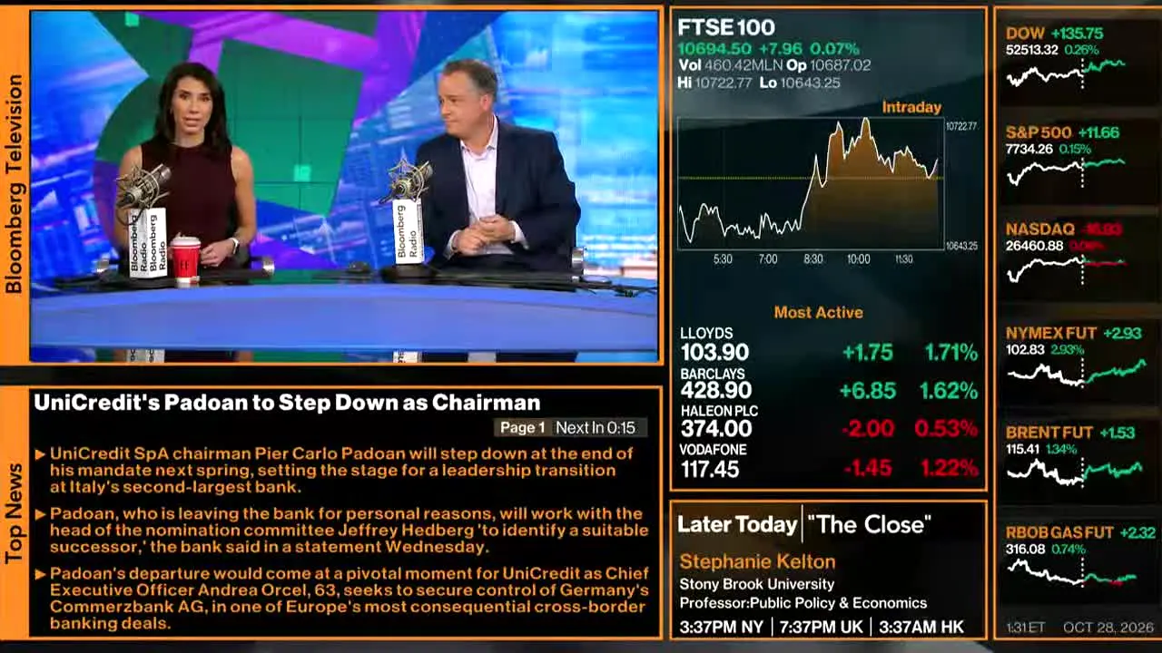 Bloomberg TV+ en direct