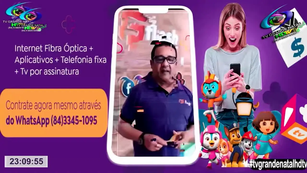 TV Grande Natal HDTV Brasil live