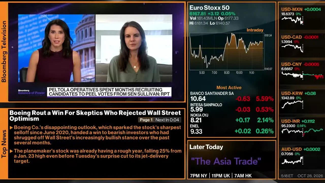 Bloomberg TV+ live