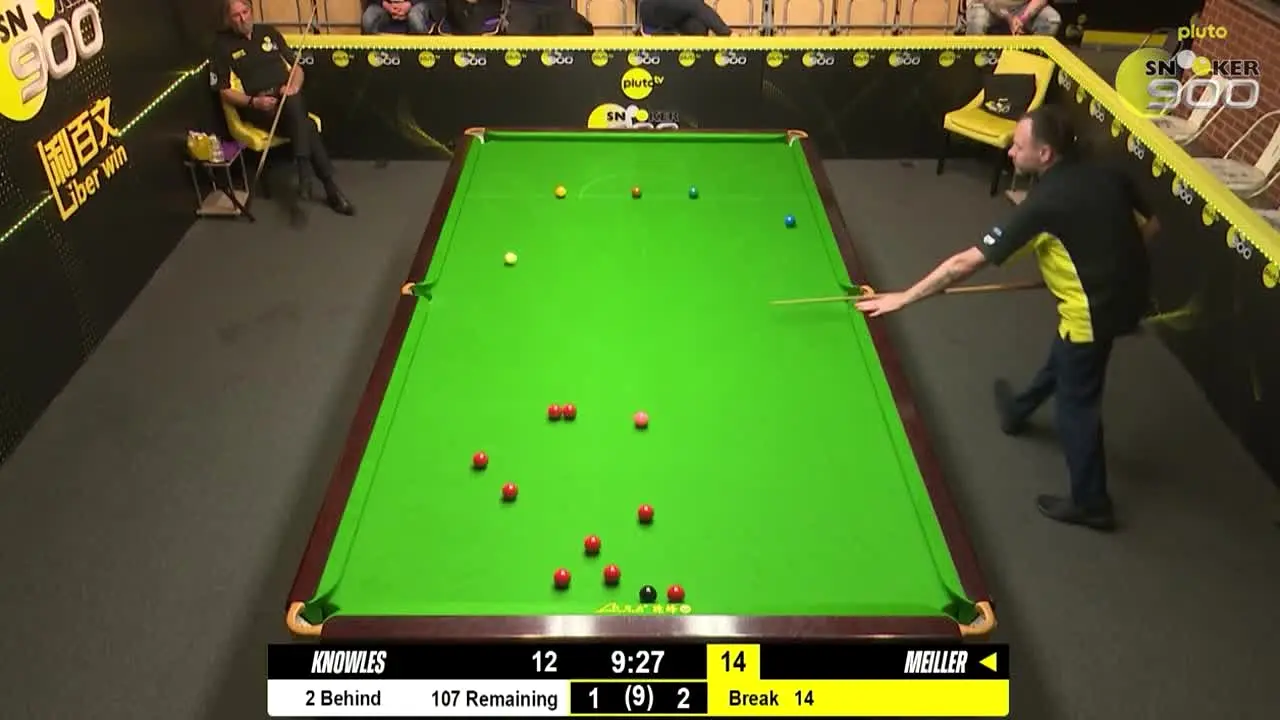 Pluto TV Snooker 900 en direct