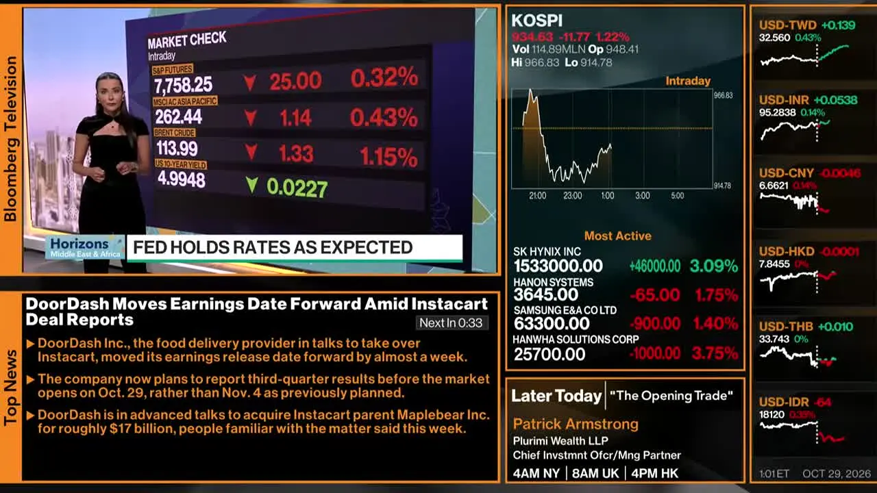 Bloomberg TV+ na żywo