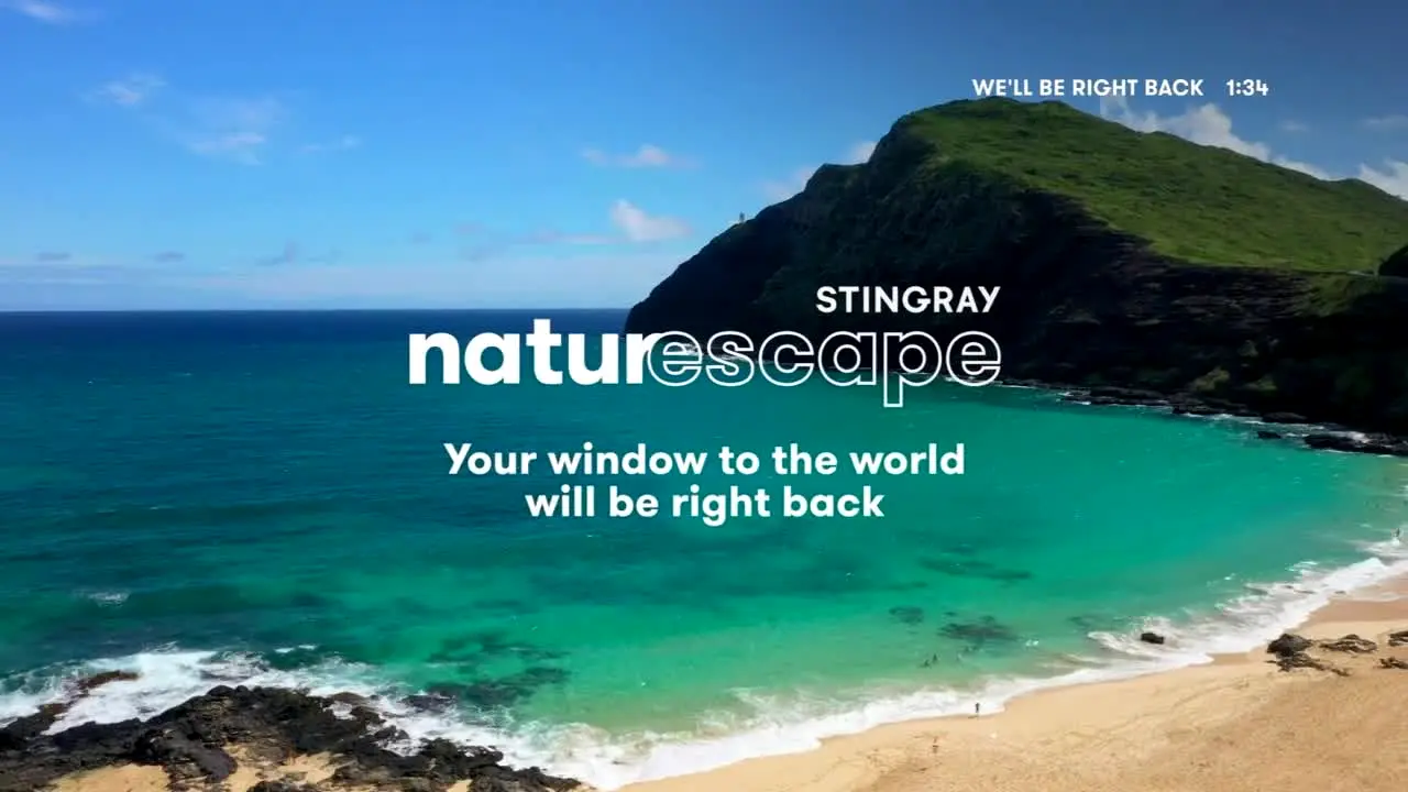Stingray Naturescape live