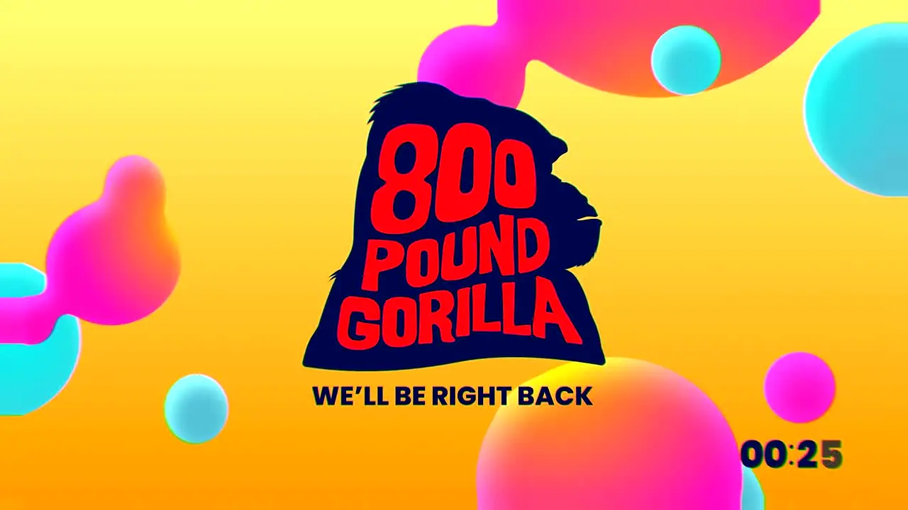 800 Pound Gorilla ao vivo