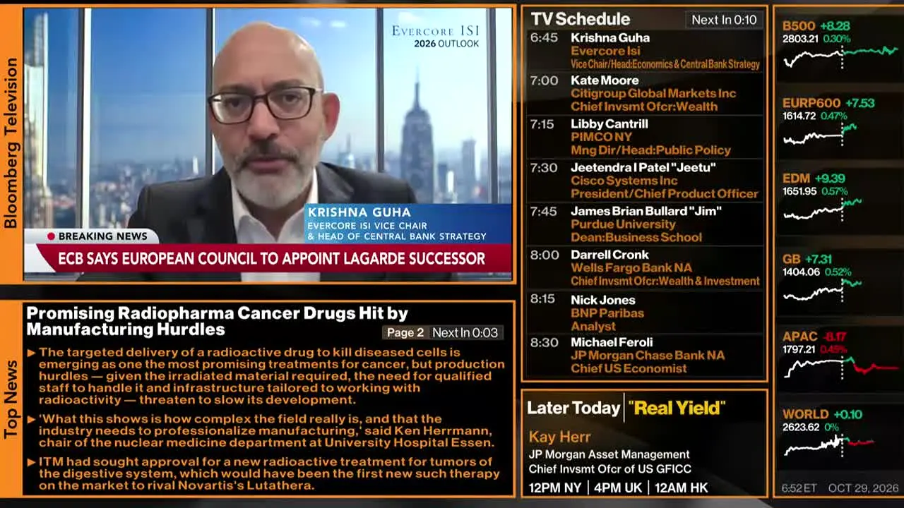 Bloomberg TV+ live