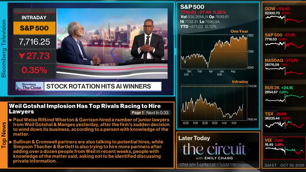 Bloomberg TV+ — прямой эфир